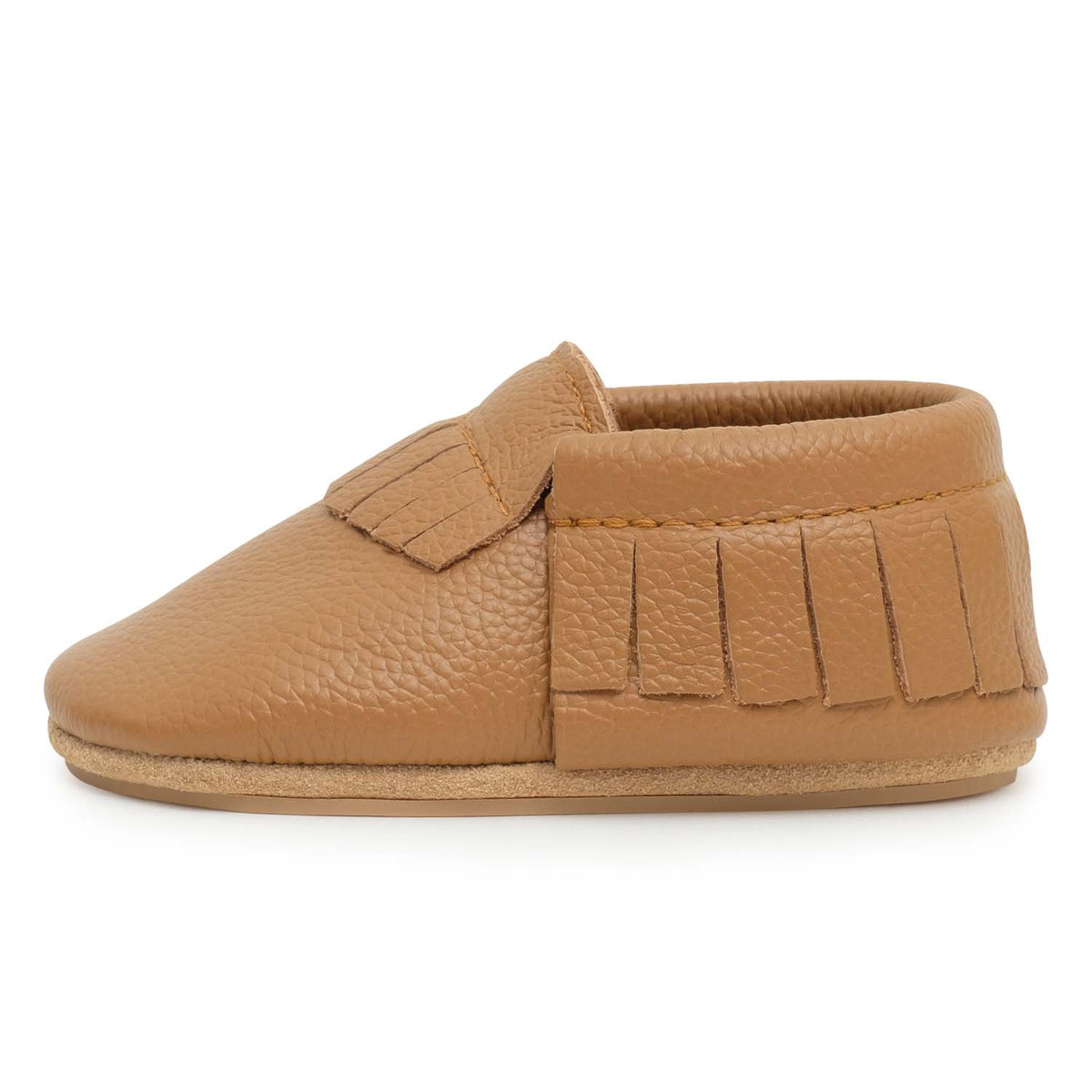 Classic Brown Hard Sole Moccasins