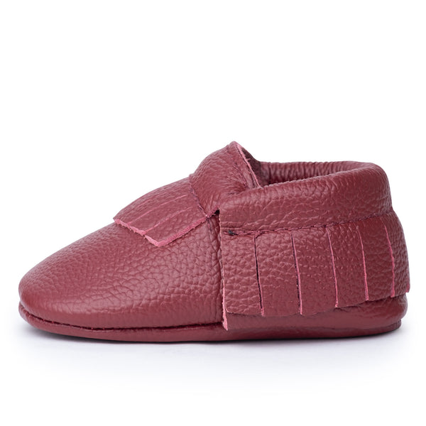 Merlot Baby Moccasins BirdRock Baby