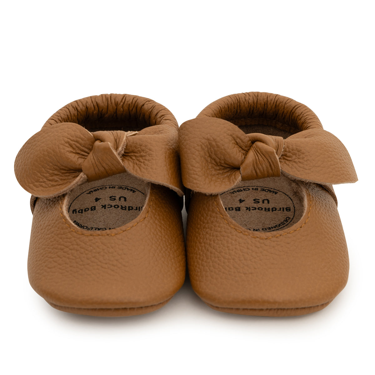 Brown Knot Moccasins