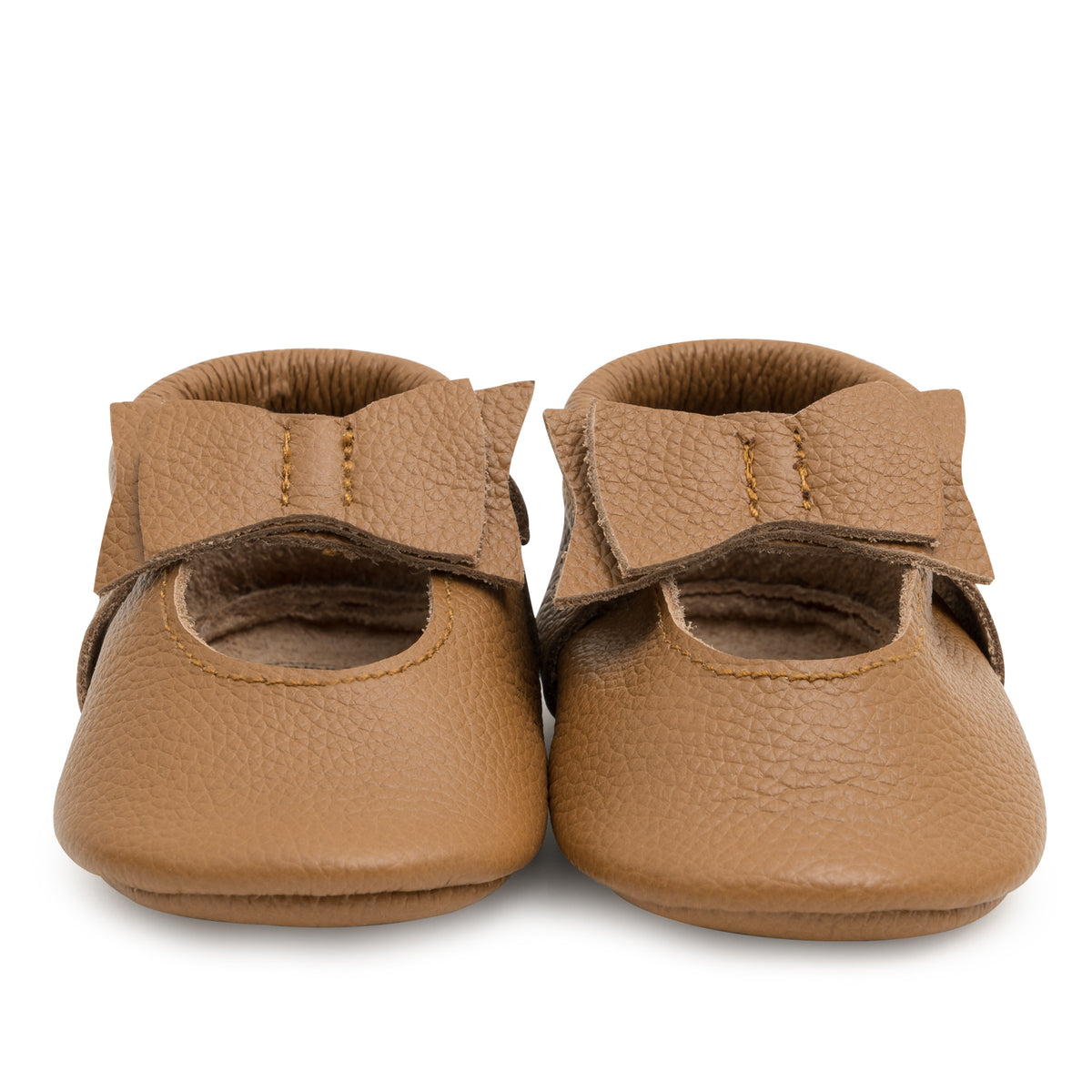 Brown Bow Moccasins