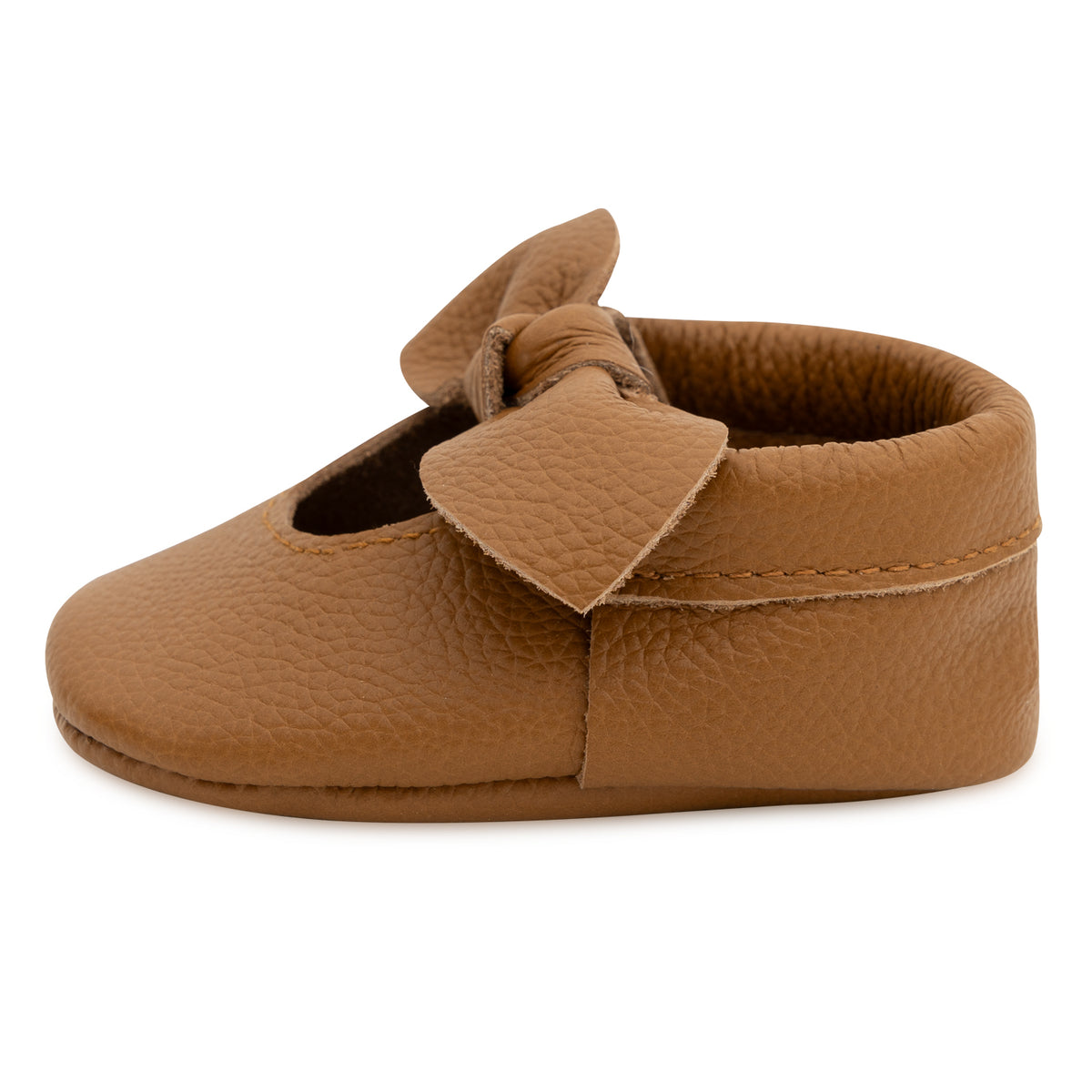 Brown Knot Moccasins