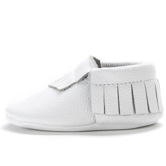 Baby boy hot sale white moccasins