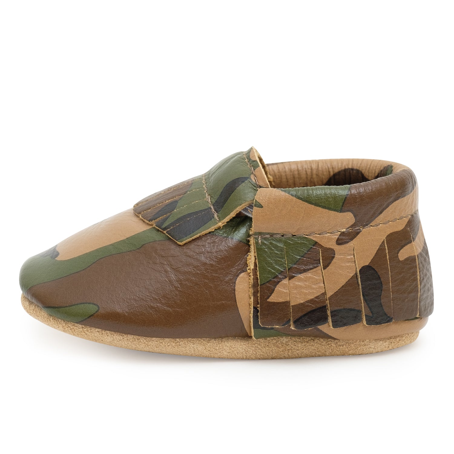 Camo Baby Moccasins