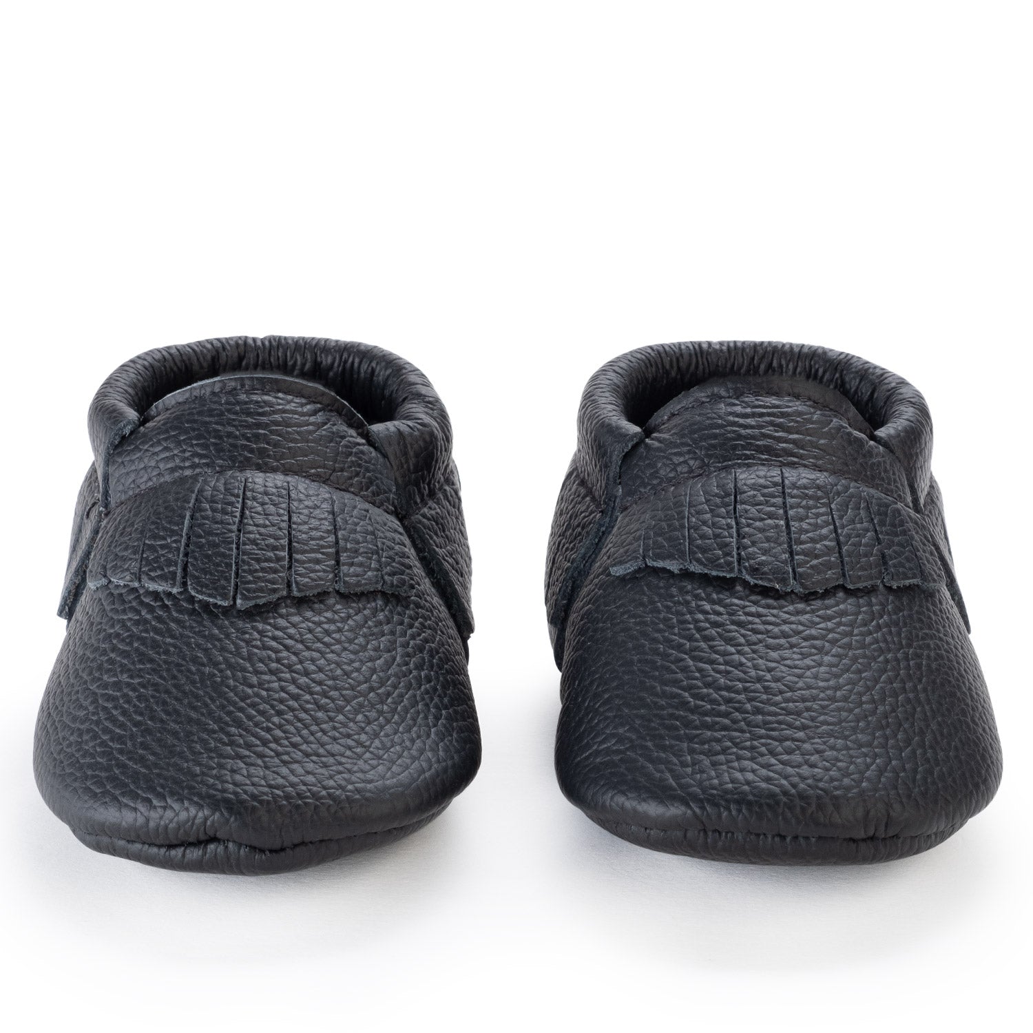 Black Baby Moccasins | BirdRock Baby