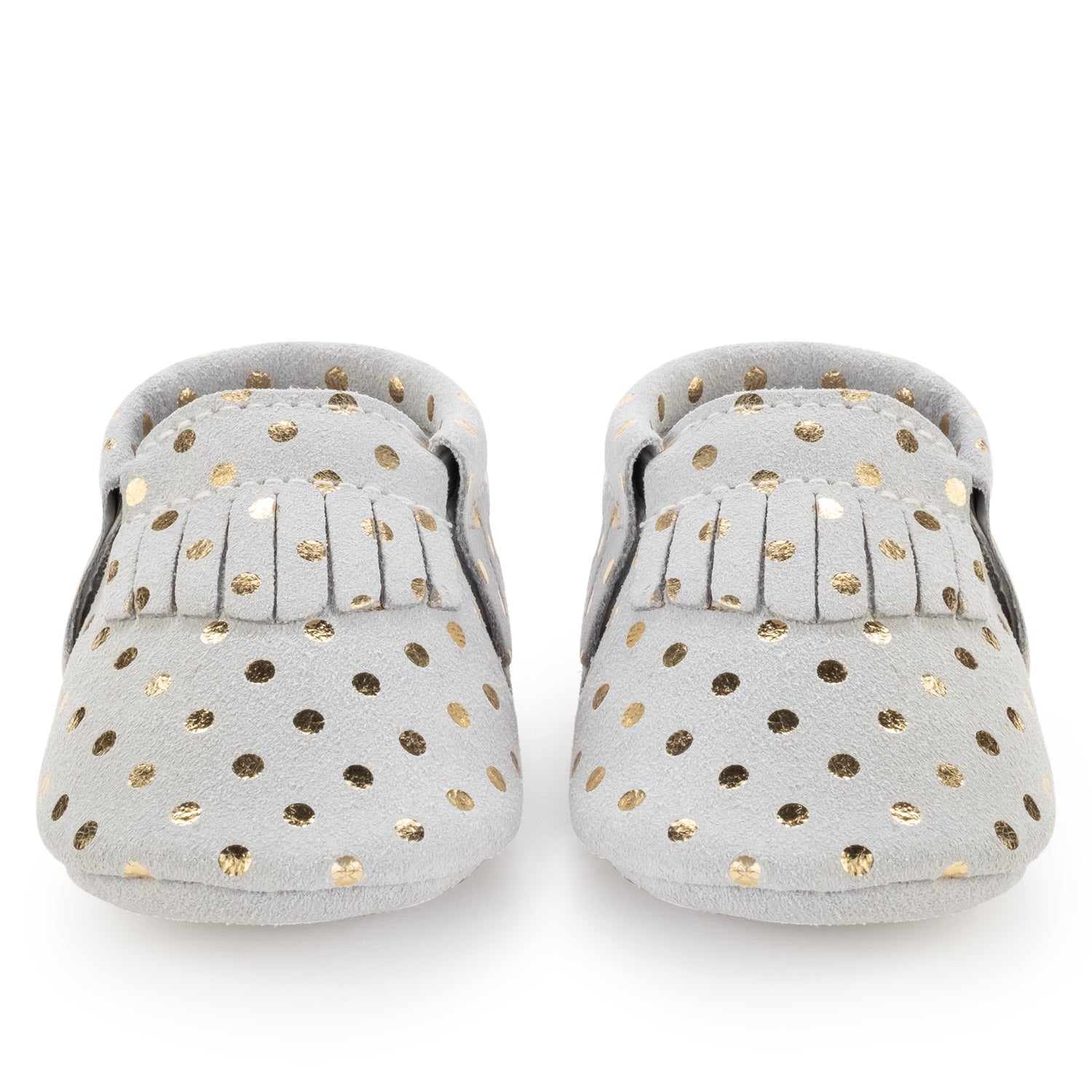 Champagne Baby Moccasins | BirdRock Baby