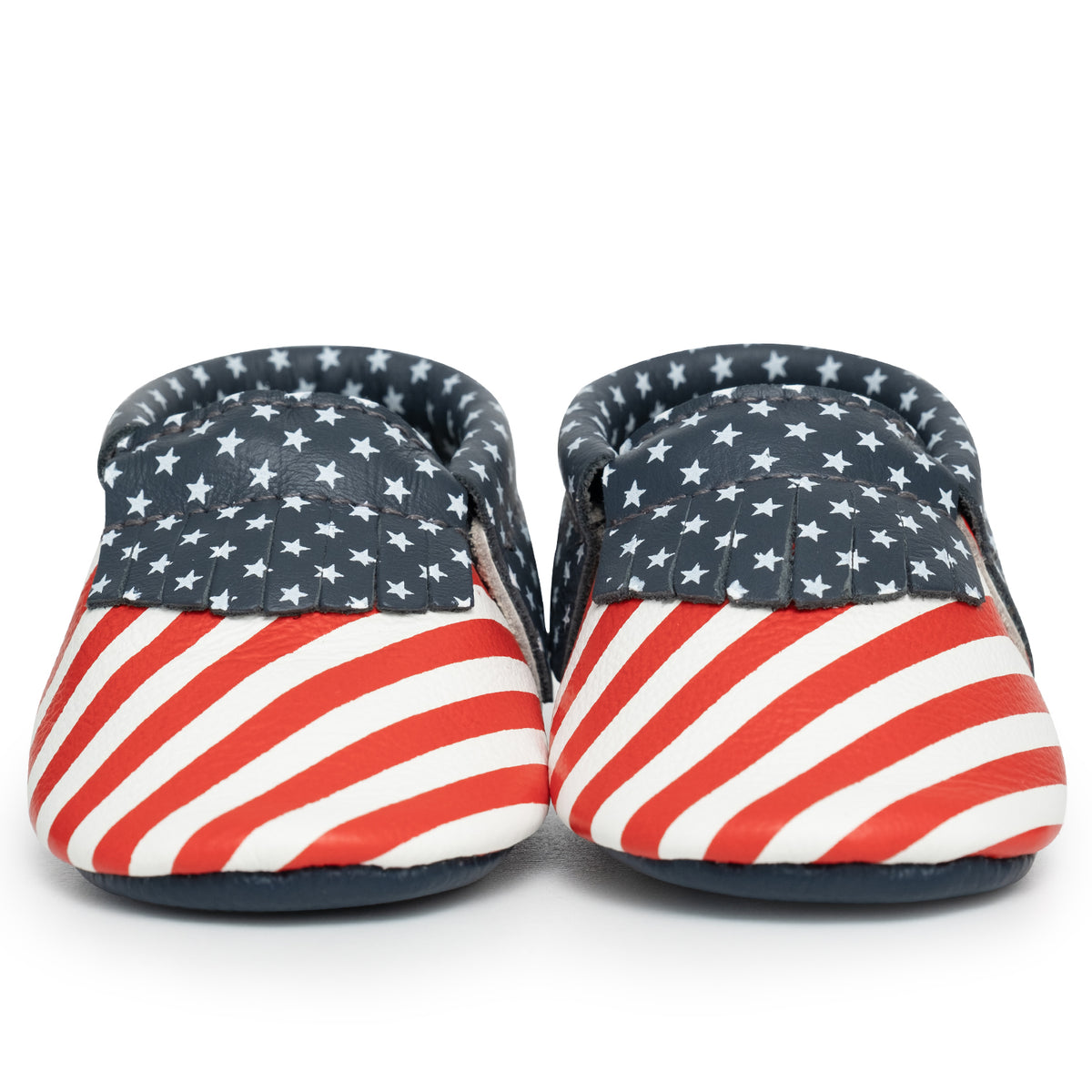 Stars and Stripes Baby Moccasins