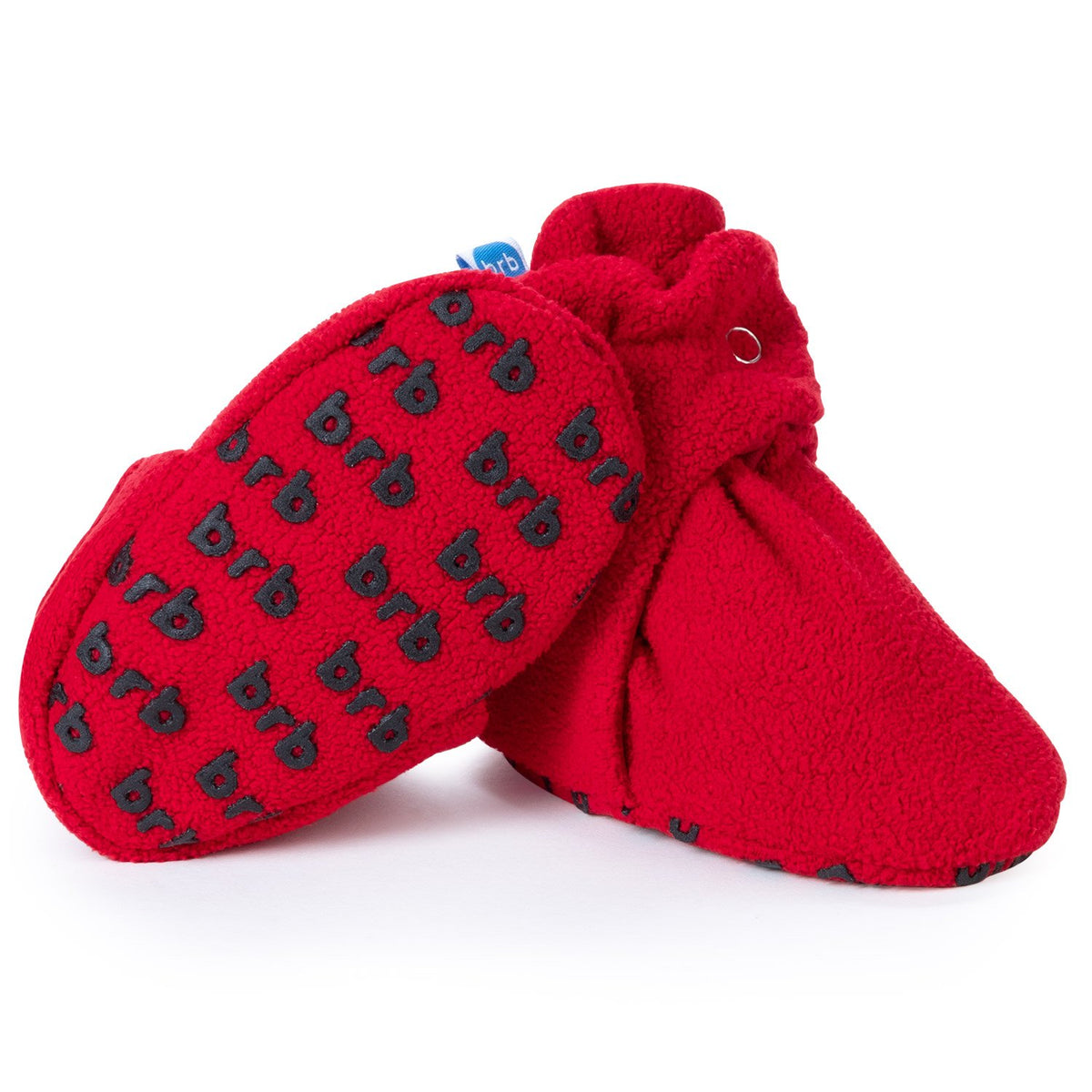 Cherry Red Baby Booties