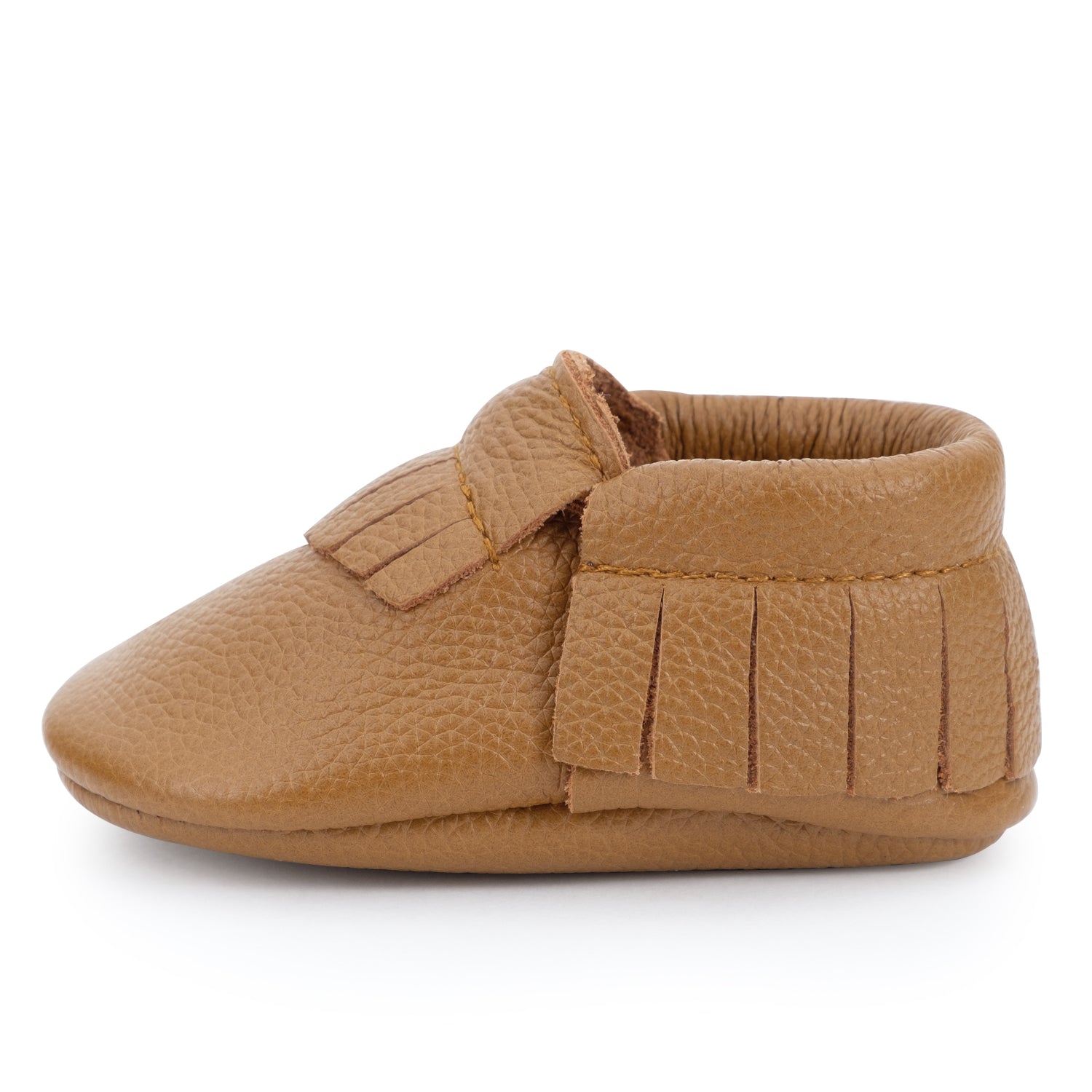 Baby Soft Leather Shoes Infant Moccasin Toddler Soft Sole Shoes With Anchor Newborn First Walker