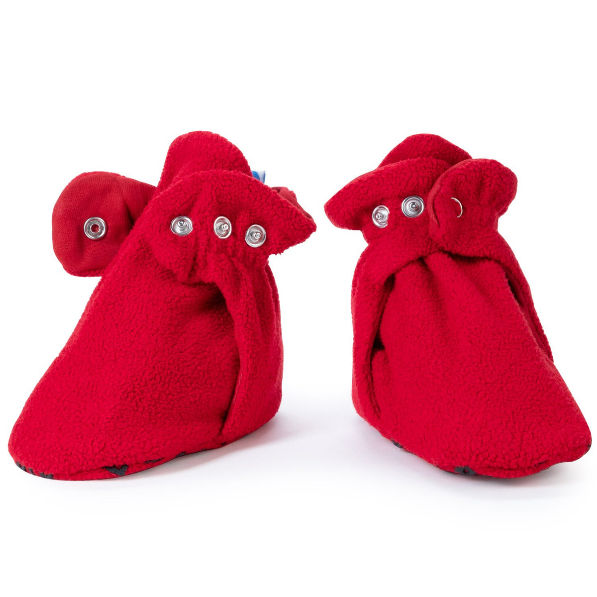 Cherry Red Baby Booties